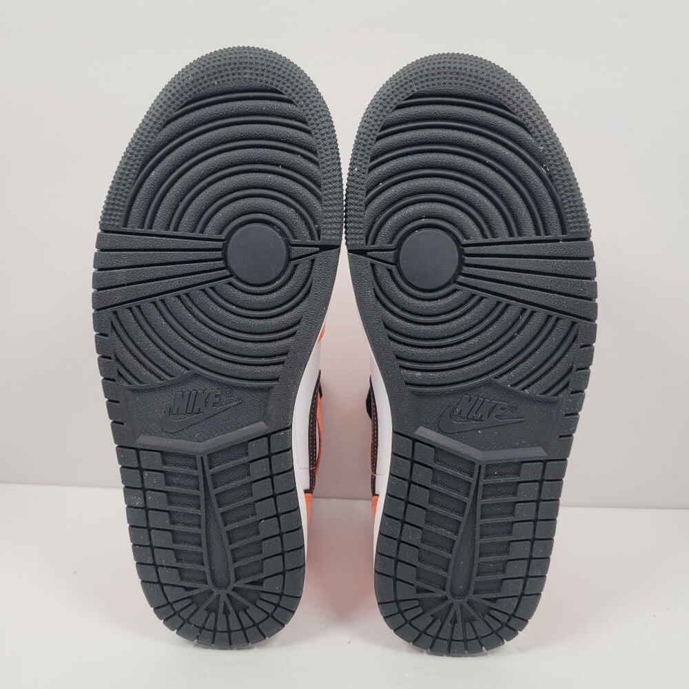 Air Jordan 1 Mid SE Men's Turf Orange/Black White Sneakers DD6834-802 US Sz 8.5 - Picture 9 of 10